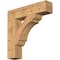 Ekena Millwork Olympic Block Smooth Bracket, Western Red Cedar, 5 1/2"W x 26"D x 26"H BKT06X26X26OLY05SWR - alternate 1
